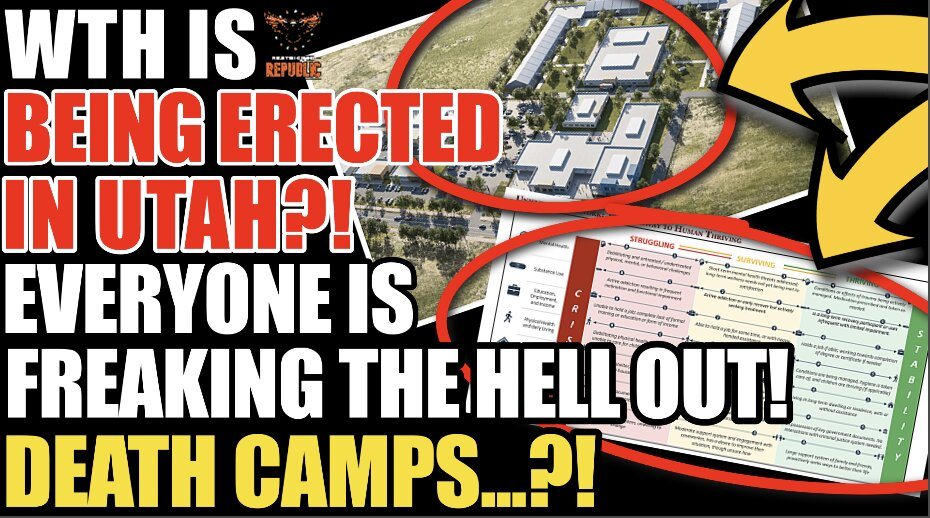 WTH Is Being Erected In Utah?! Everyone’s Freaking Out! Death Camps? 